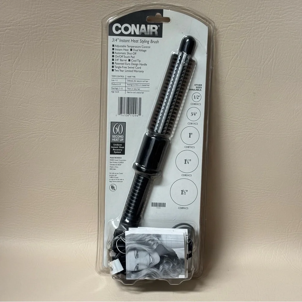 NEW Vintage Conair 3/4